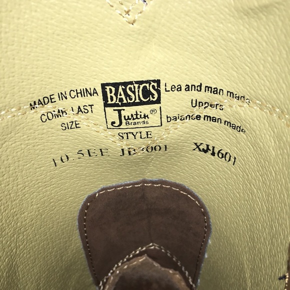 SOLD~ Justin Roper Boots - Picture 6 of 7